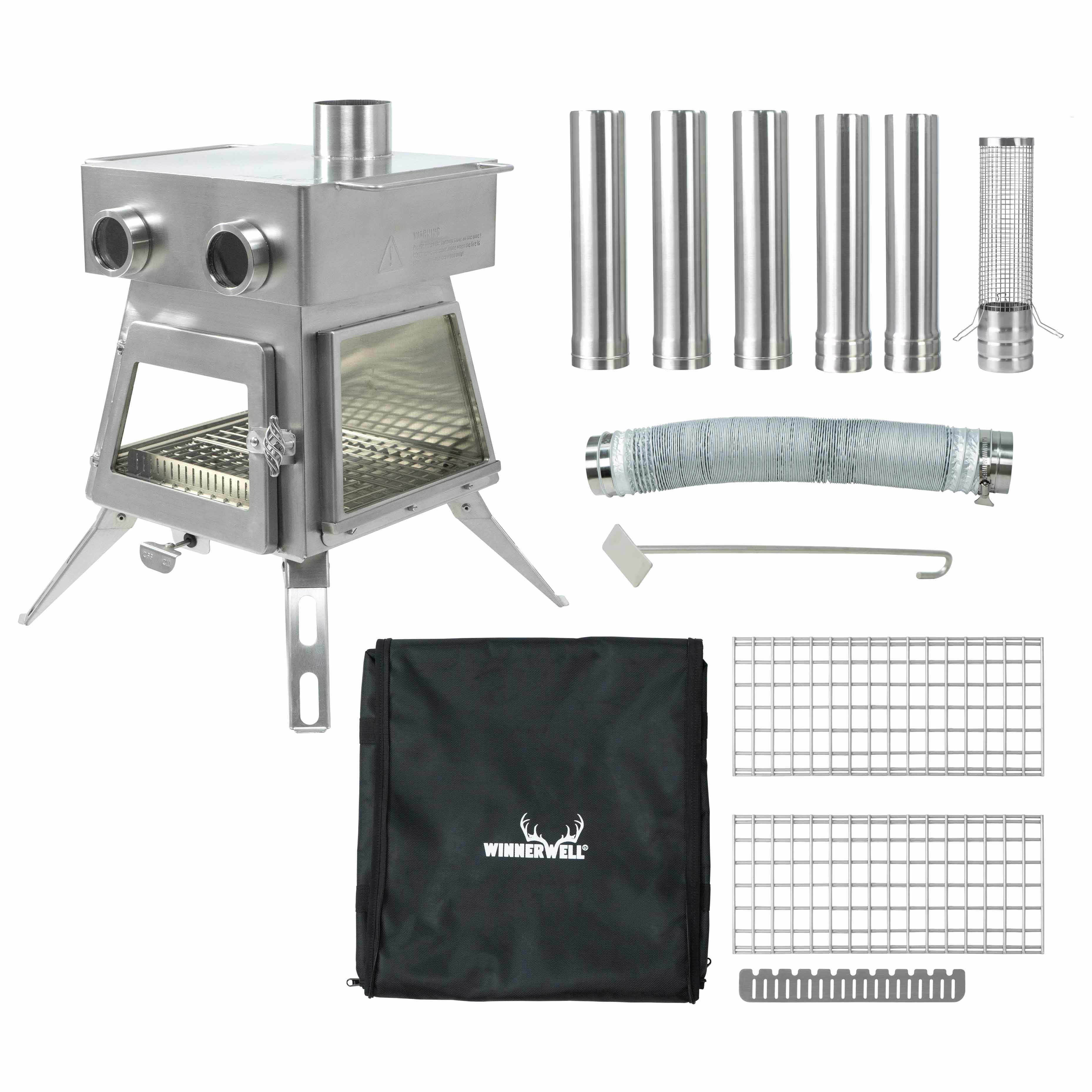 Winnerwell® Marsfire External Air Wood Burning Tent Stove