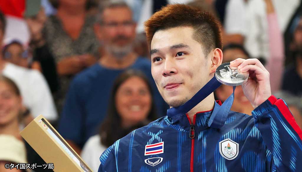 バドミントン男子シングルス タイ史上初となるメダル獲得 - ワイズ