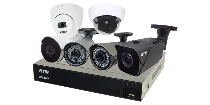 AHDカメラセット 800万画素・400万画素・500万画素 【WTW 塚本無線】