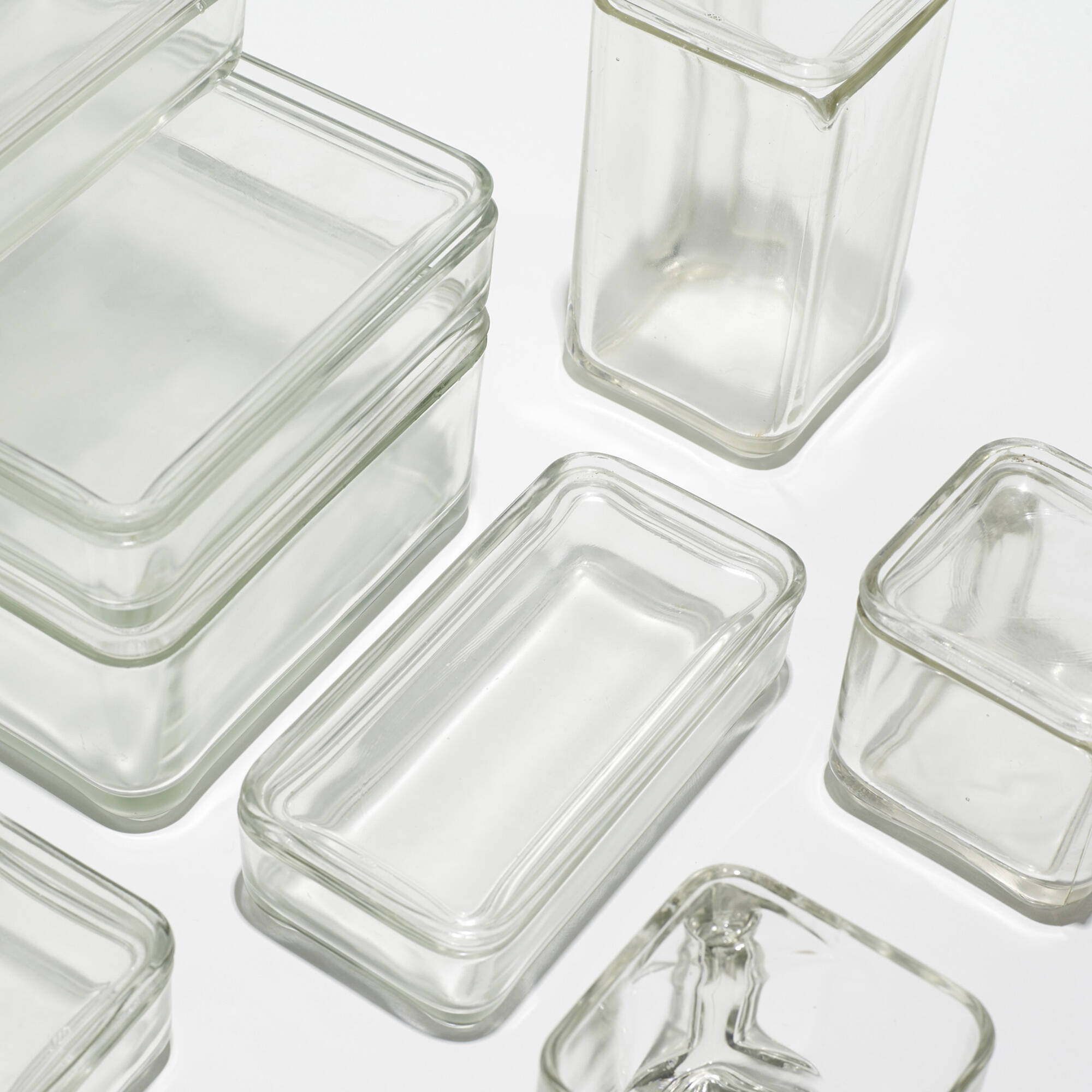 170: WILHELM WAGENFELD, Kubus stacking containers, set of ten