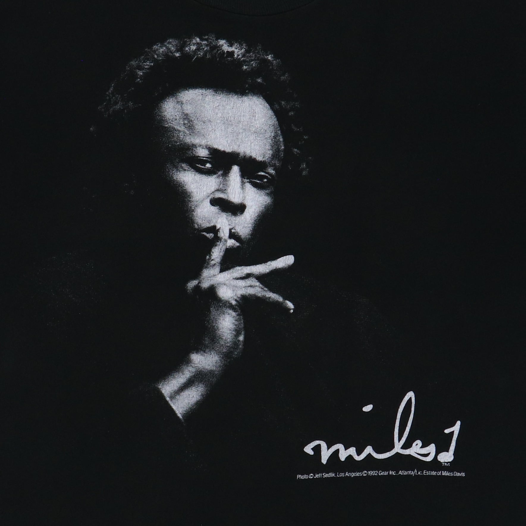 Original vintage 1992 Miles Davis Shirt | WyCo Vintage