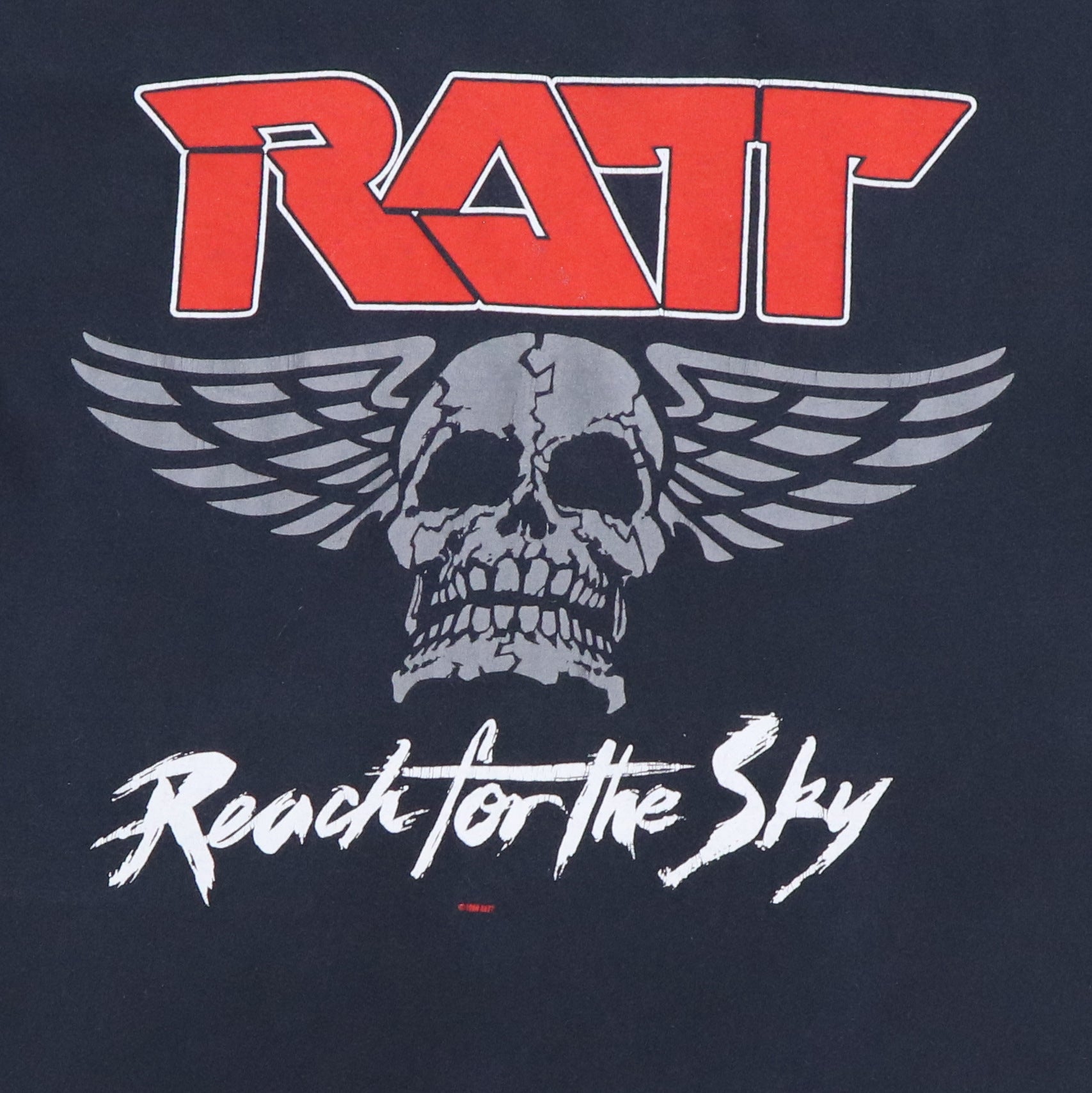 Original vintage 1989 Ratt Reach For The Sky Tour Shirt | WyCo Vintage