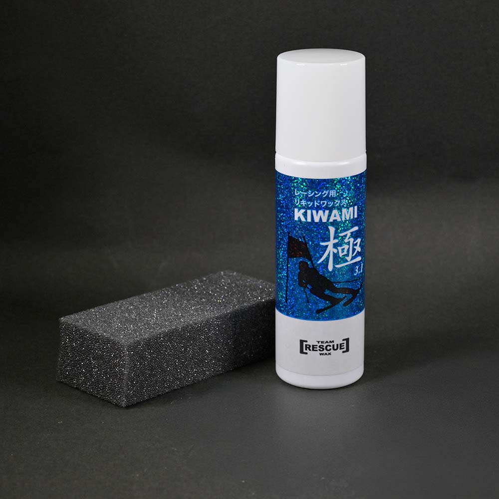 最も簡単で最高に滑るスキースノーボード用冬季全雪質対応リキッドワックス