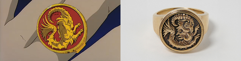 カリオストロの城 クラリスリング・伯爵リング | トムスショップ