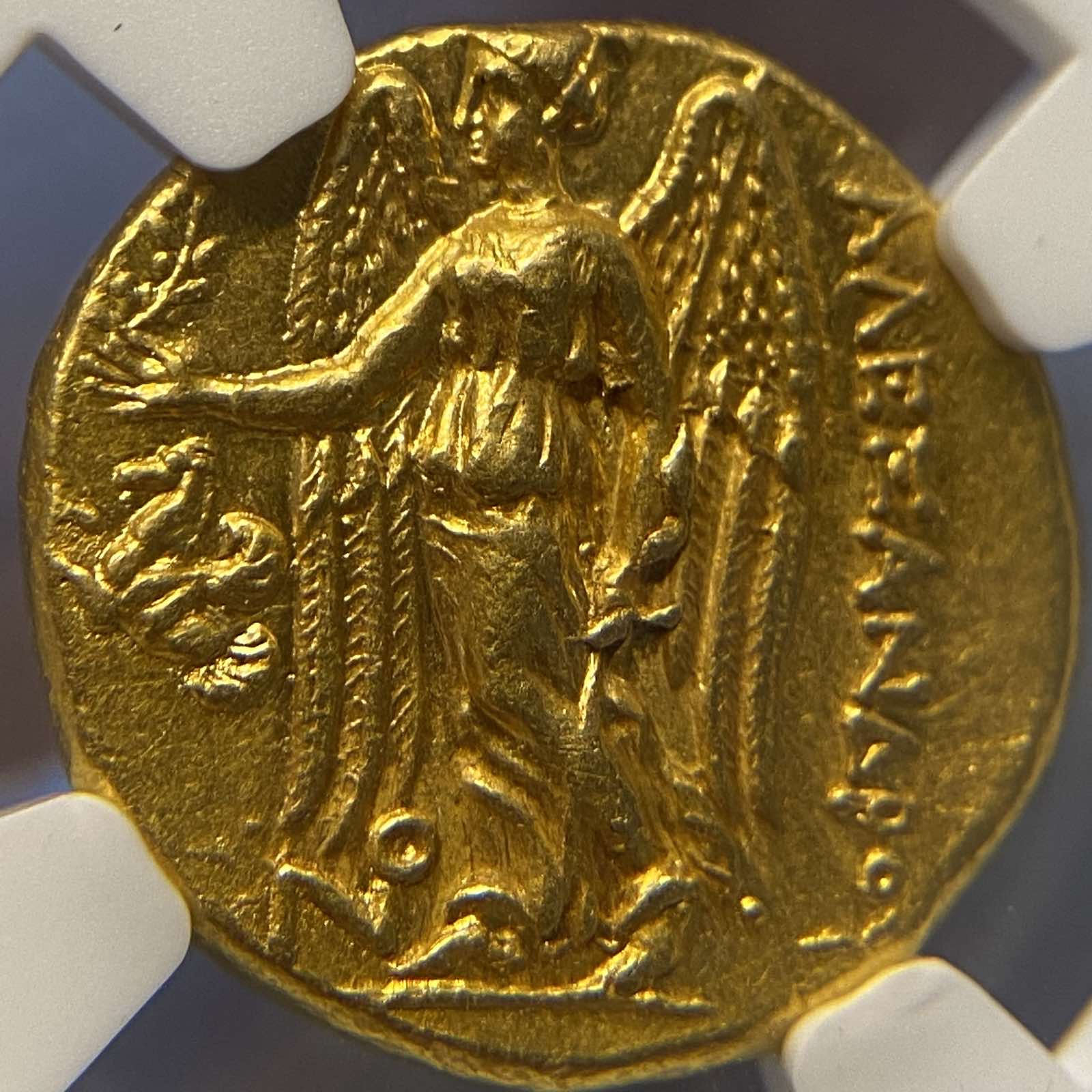 古代ギリシャ マケドニア王国 テトラドラクマ金貨(8.53g) c. 336-323