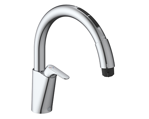 LIXIL キッチン用タッチレス水栓ナビッシュ（浄水器ビルトイン形）JF