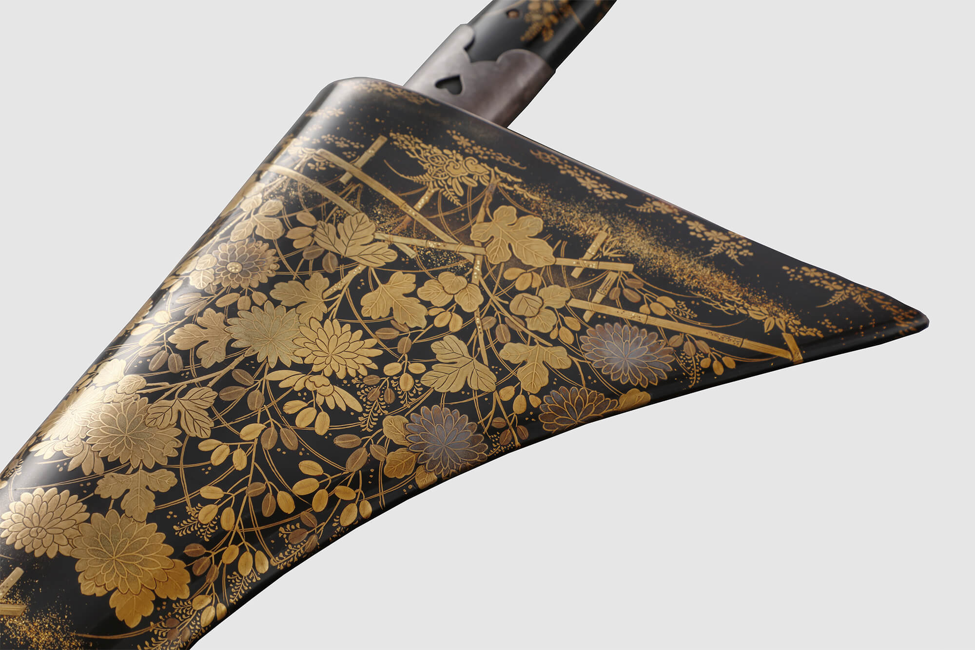 秋草金銀蒔絵鞘 薙刀拵／ホームメイト