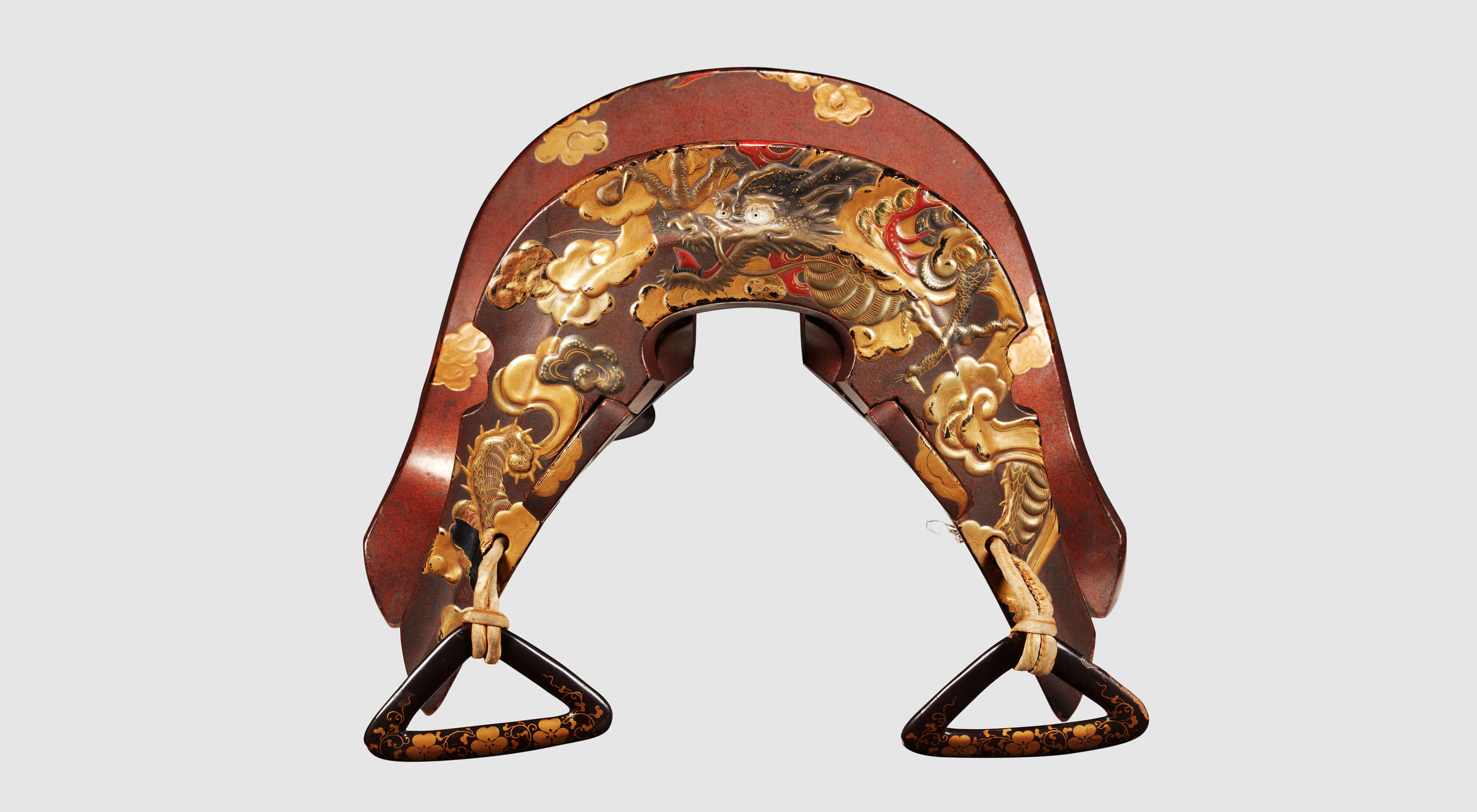 沃懸地雲龍蒔絵鞍／ホームメイト