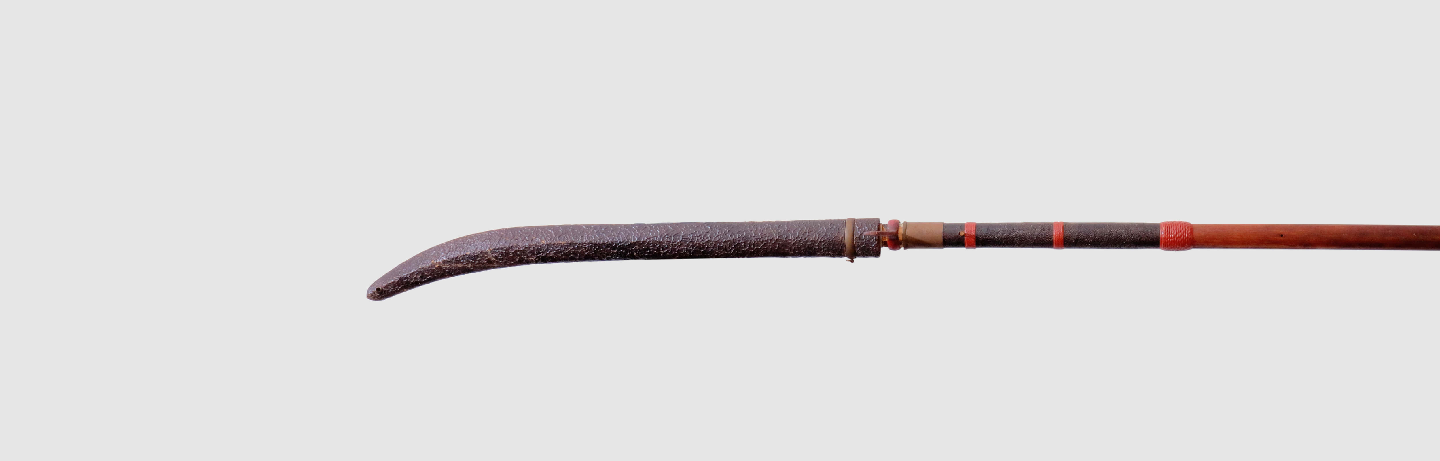 黒漆塗鞘鉄長鍵付 長巻拵／ホームメイト