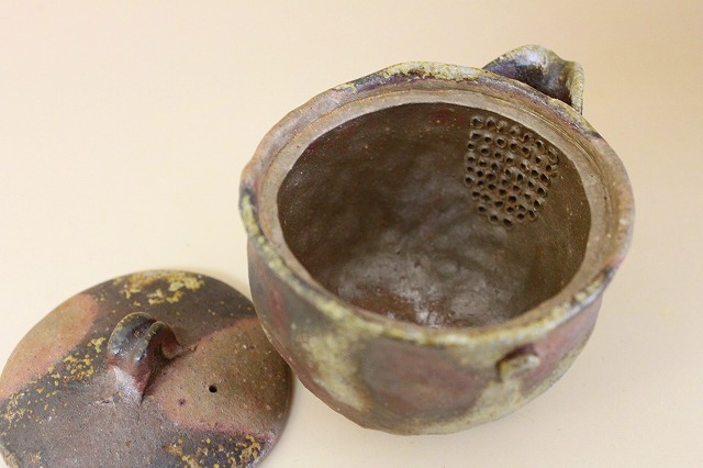 御幡康照作 備前焼 手びねり宝瓶 備前焼陶吉は人間国宝作品から現代