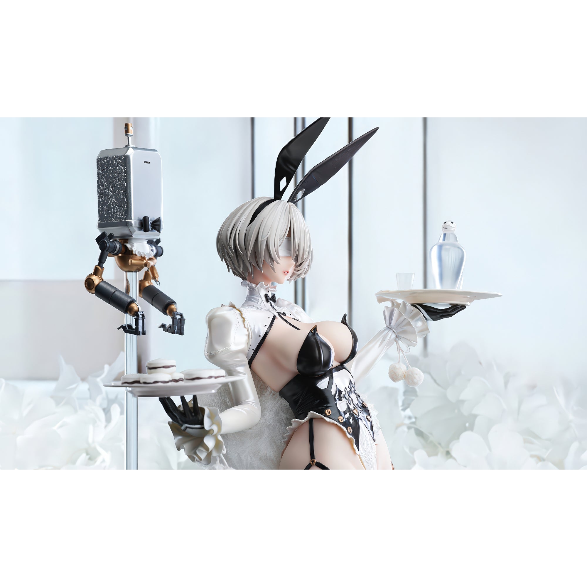 ニーア オートマタ ヨルハ二号B型 バニーガール Ver. 1/4スケール 塗装