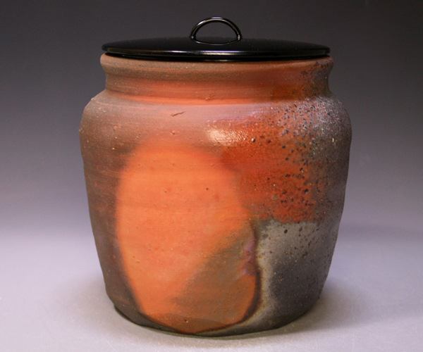 小山末廣 作 「伊部窯変徳利」 ～備前焼専門卸小売店 川口陶楽苑～