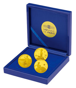 星の王子さまフランス版発刊70周年記念コイン