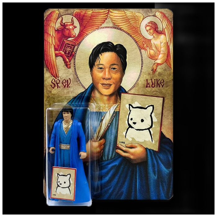 Luke from the Bible Carded Resin Figure by Luke Chueh designer toy