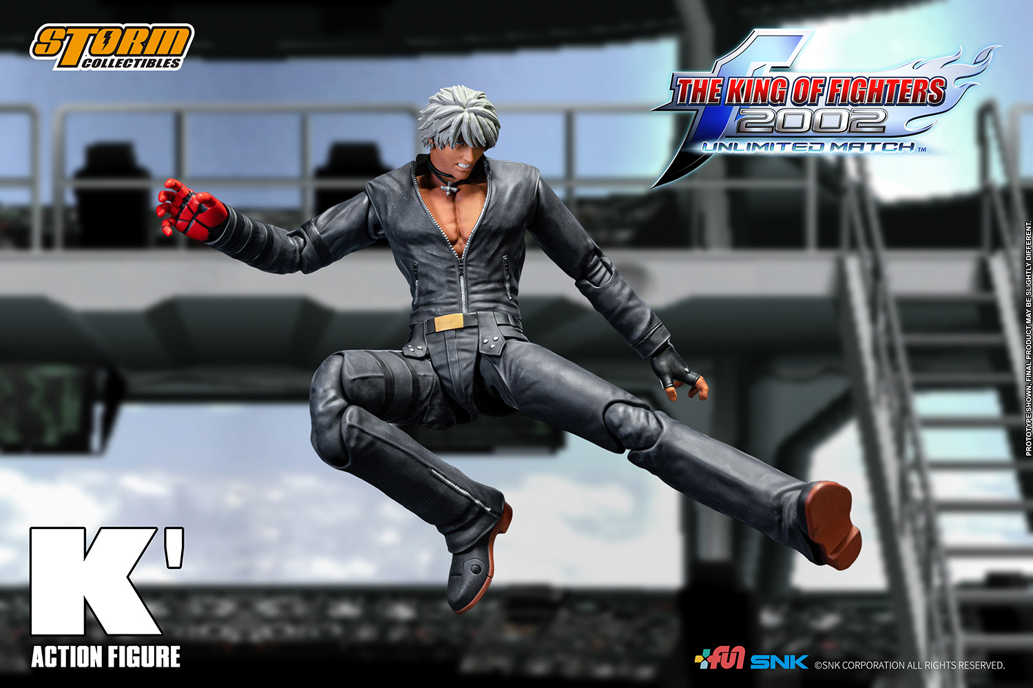The King of Fighters 2002 Unlimited Match - K' Figure by Storm