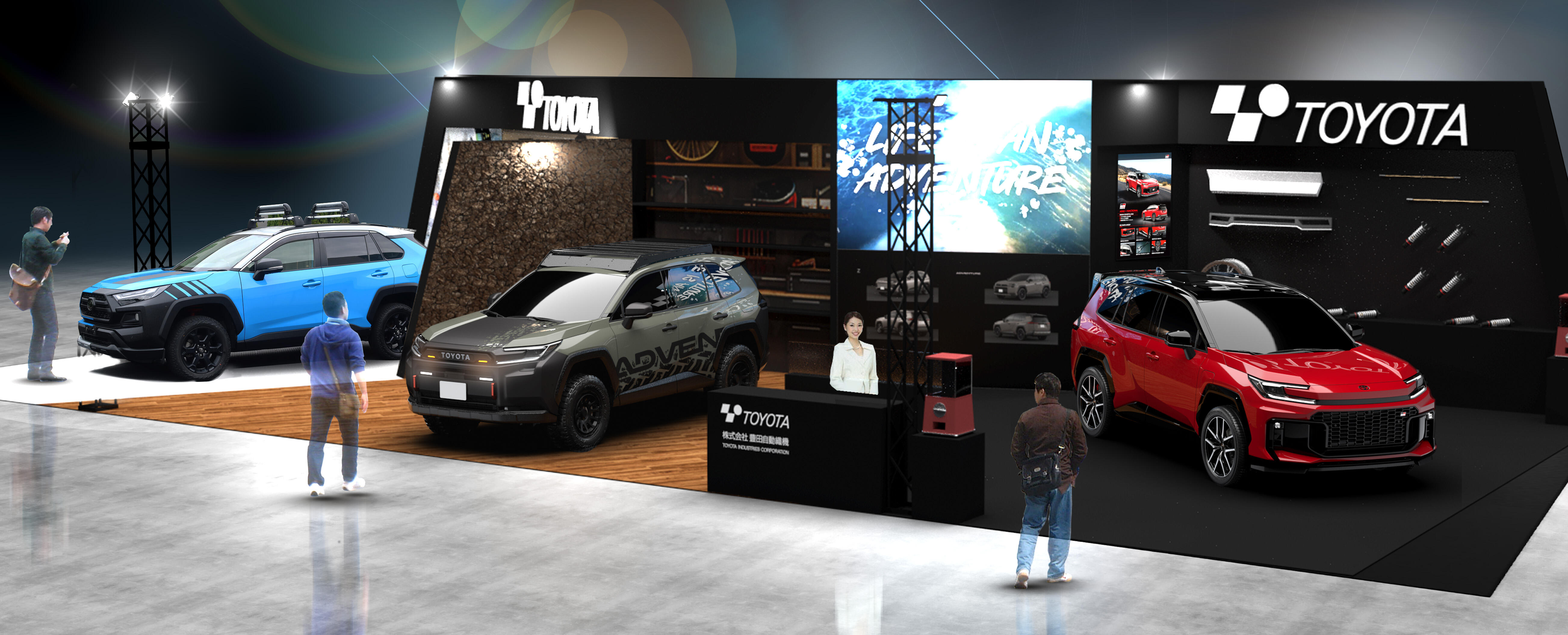 東京オートサロン2026」にRAV4カスタマイズモデルを出展 | 株式会社