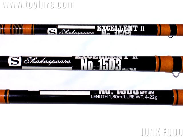 シェイクスピア エクセレント2 1503フライロッド リールセットオールド