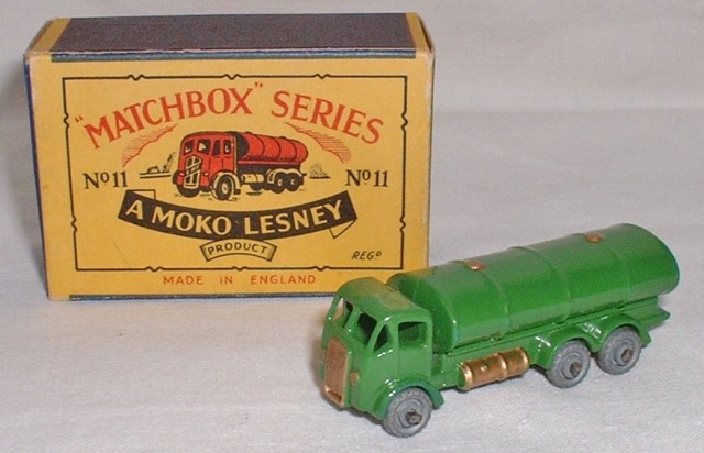 Matchbox 11a, E.R.F Road Tanker - Free Price Guide & Review
