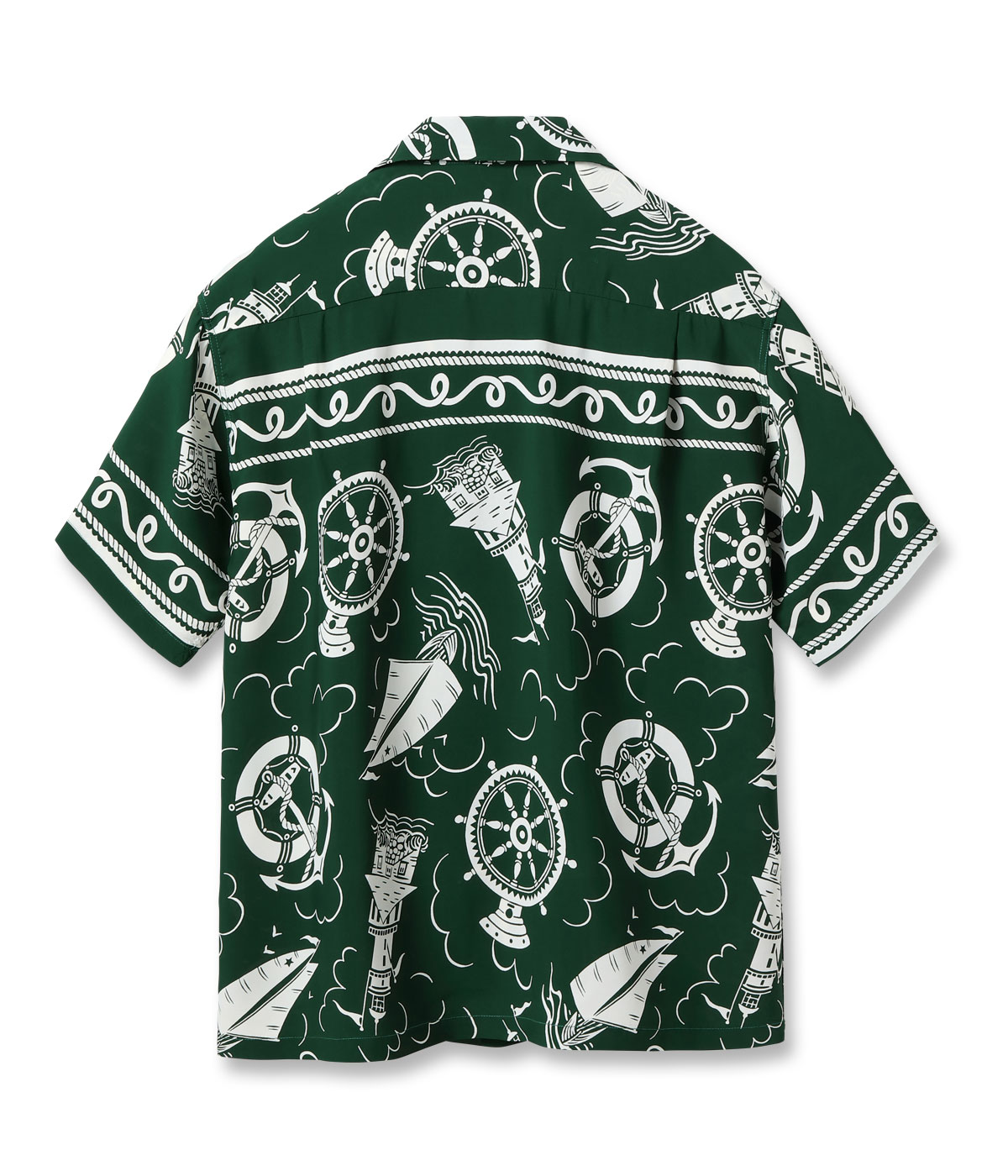 Lot No. SS39230 / RAYON HAWAIIAN SHIRT “ALL ABOARD” - SUN SURF