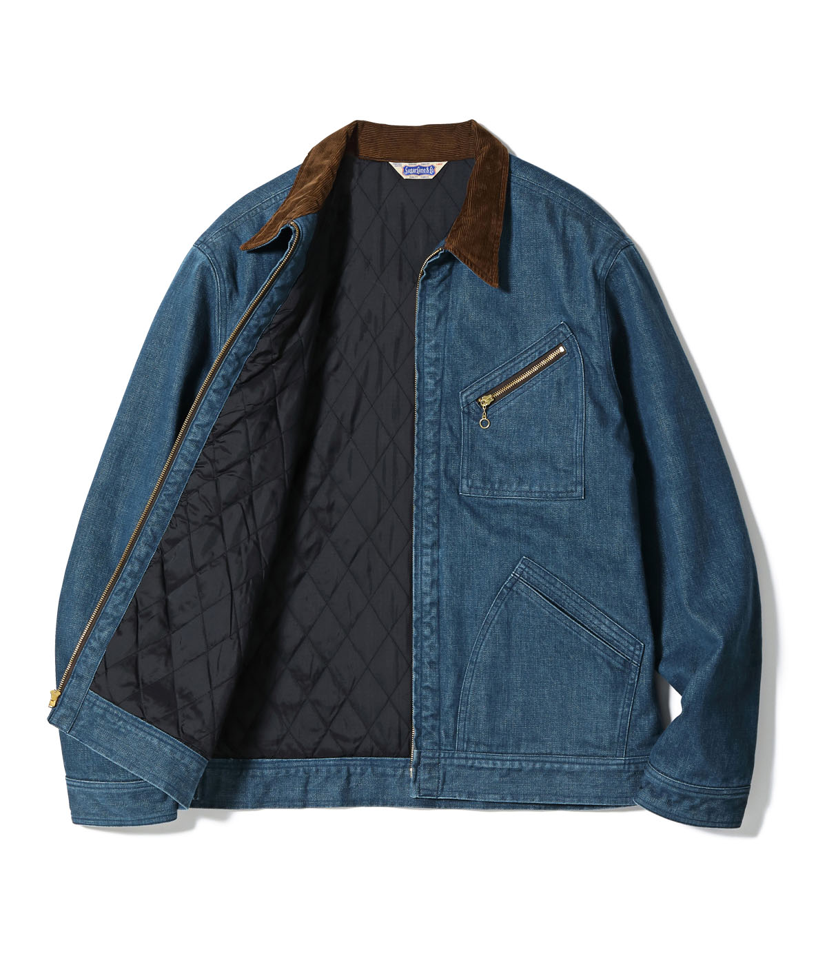 Lot No. SC15609 / BROKEN DENIM × CORDUROY PADDED WORK JACKET
