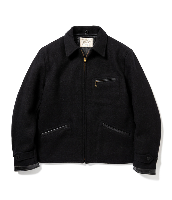 Lot No. SC15404 / 30oz. WOOL MELTON SPORTS JACKET - SUGAR CANE