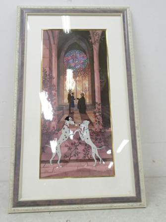 セル画 ディズニー・アニメーション・アート 101匹わんちゃん ダブル