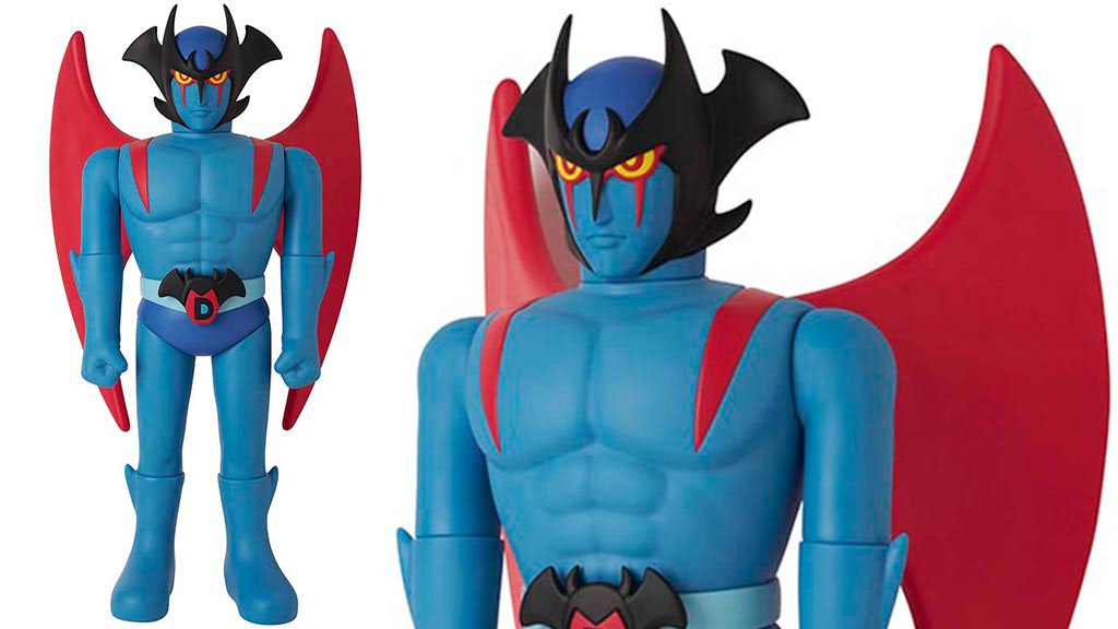 Devilman has become a 60cm jumbo retro soft vinyl figure