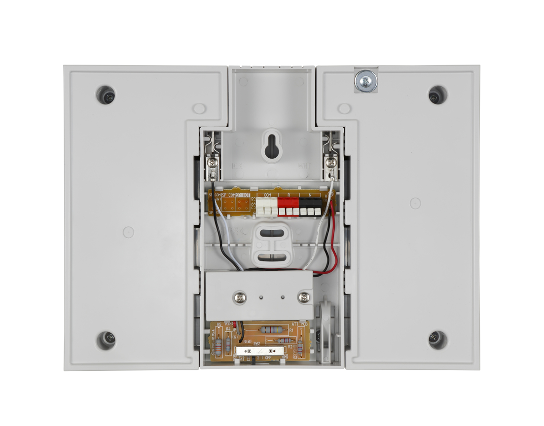 商品データダウンロード:木製壁掛型スピーカー 3W ATT付 (BS-34T