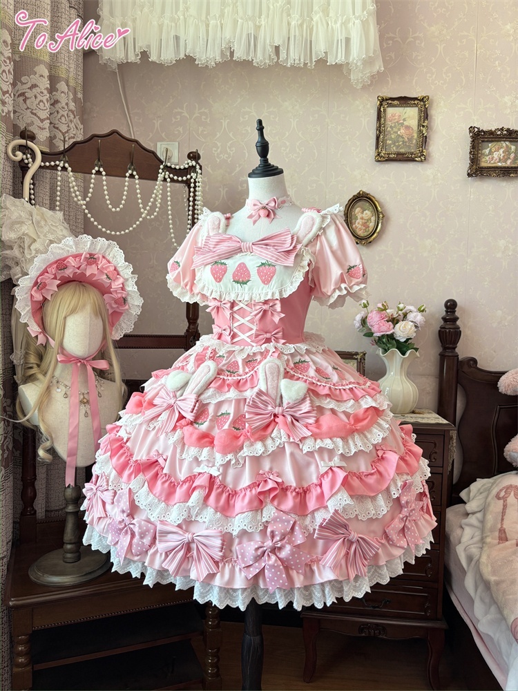 ToAlice】L1693 Lovery Strawberry Series Fullset - To Alice