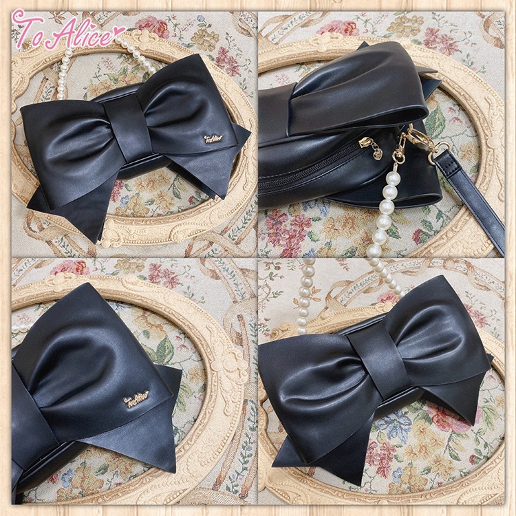 ToAlice】P673ビッグリボン2wayバッグ - To Alice