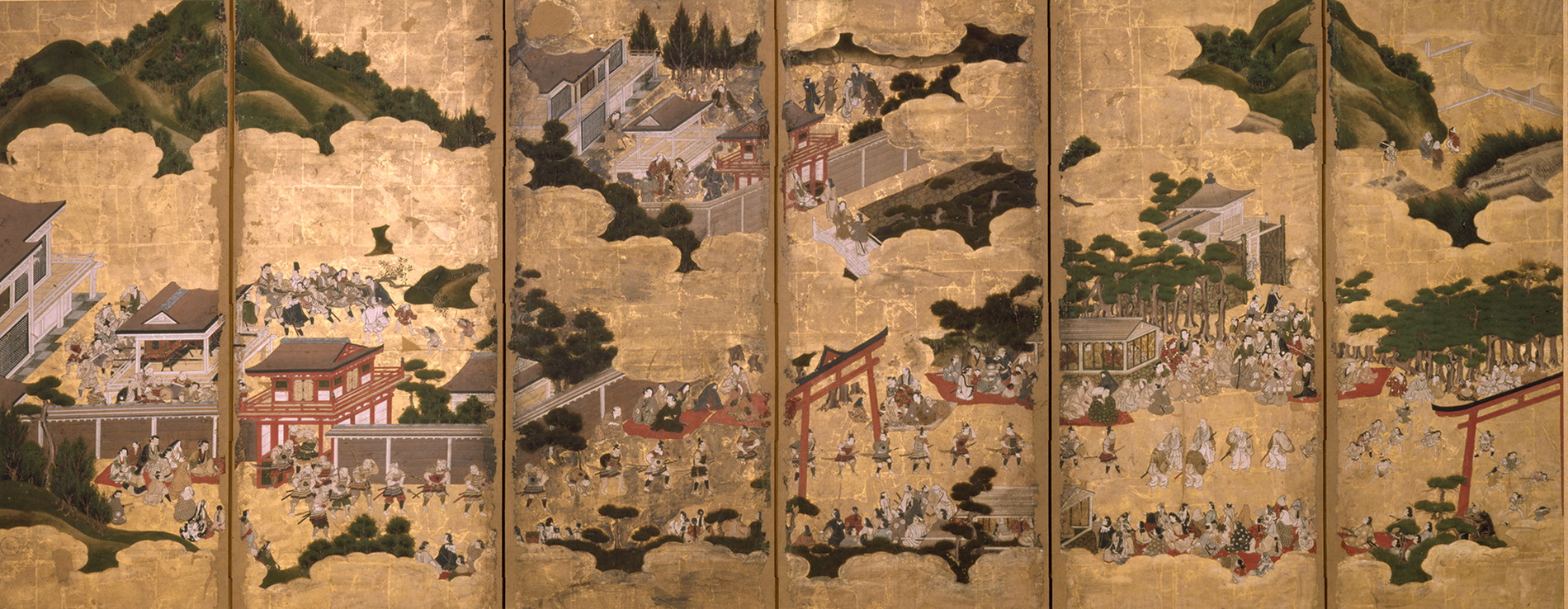 金屏風 | 在外日本古美術品保存修復協力事業
