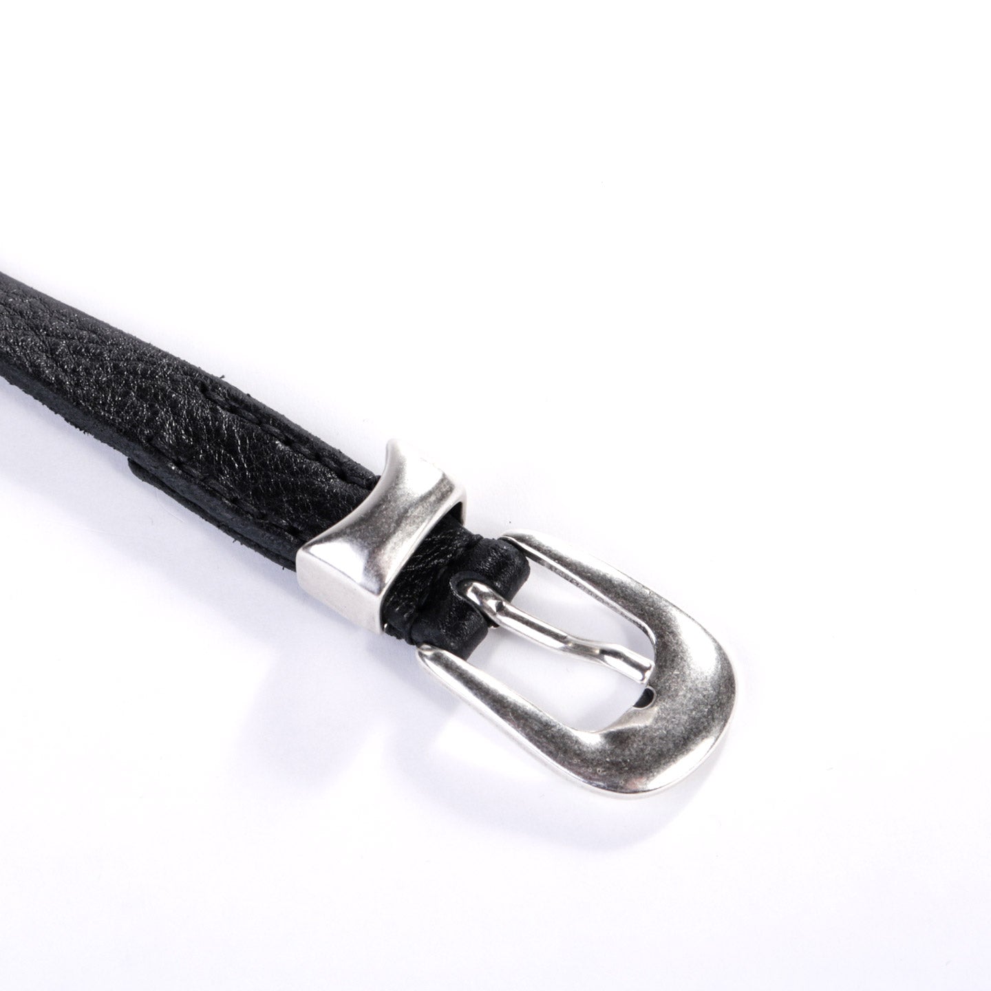 OUR LEGACY BELT 2CM BLACK LEATHER | TODAY CLOTHING