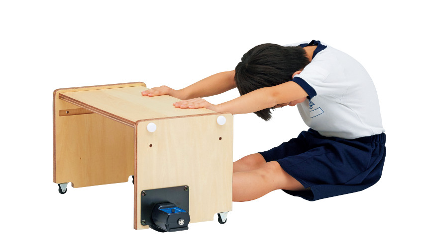 大型デジタル回転カウンター採用長座体前屈測定器 | トーエイライト