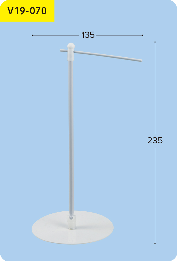 ミニノボリパーツ（パイプ） 100φプラ円盤付 | 株式会社東具
