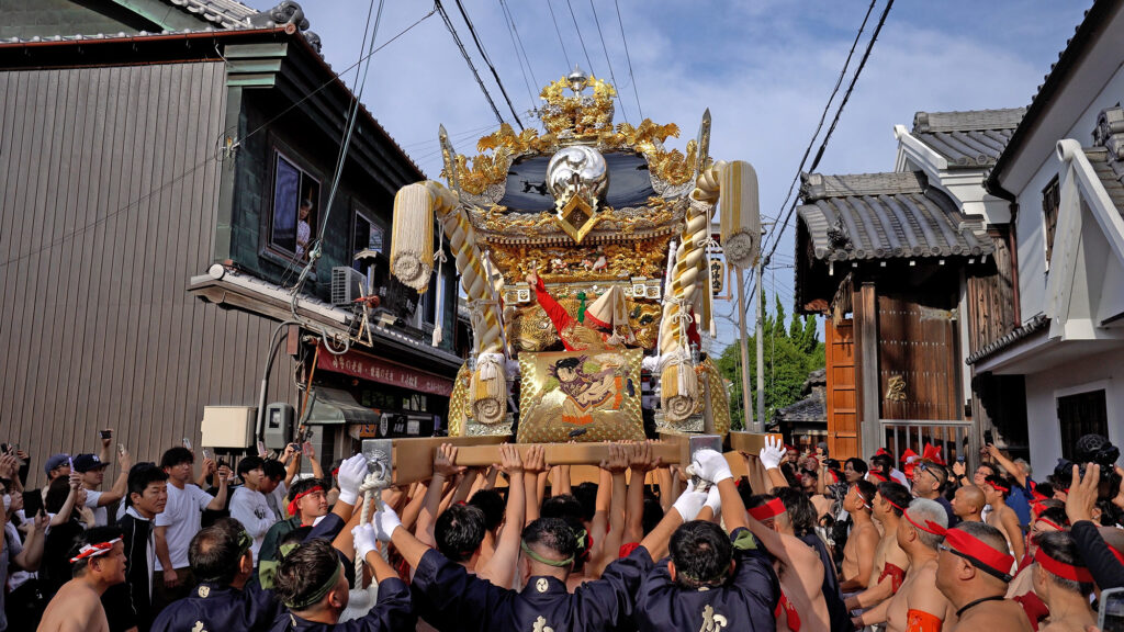 灘のけんか祭り 松原屋台新調入魂式 │ 東芸 ブログ