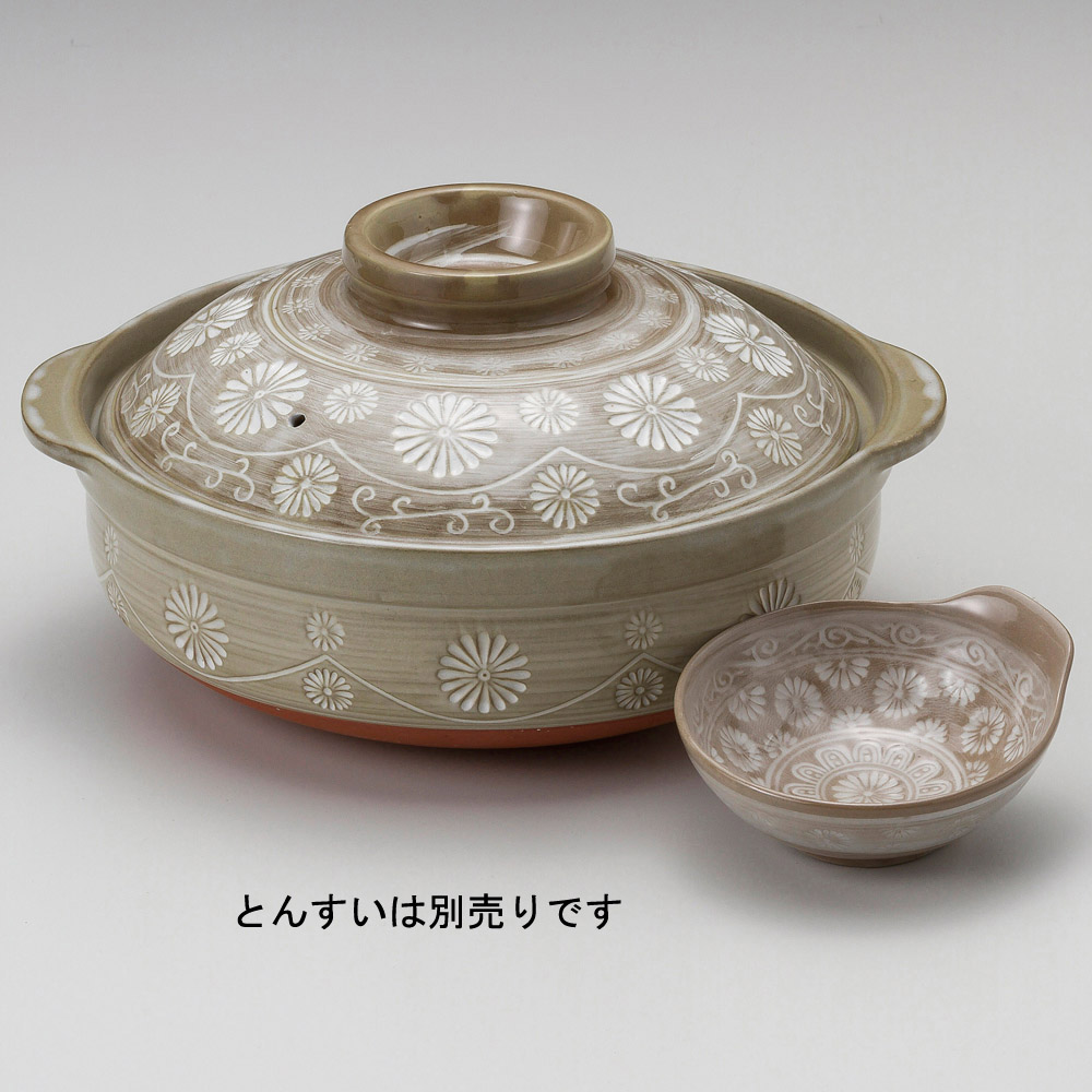 五十鈴三島6号鍋(耐熱食器・耐熱調理,土鍋,定番土鍋(シリーズ))|食器