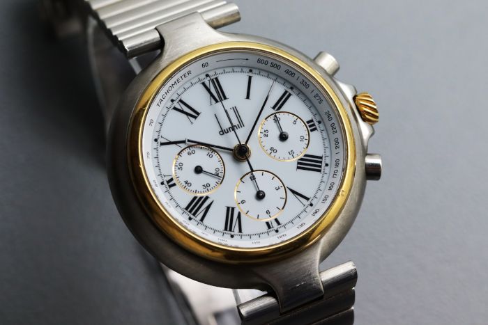 ダンヒル ミレニアム クロノグラフ LC28 レマニア1873 滋賀 質屋 時計