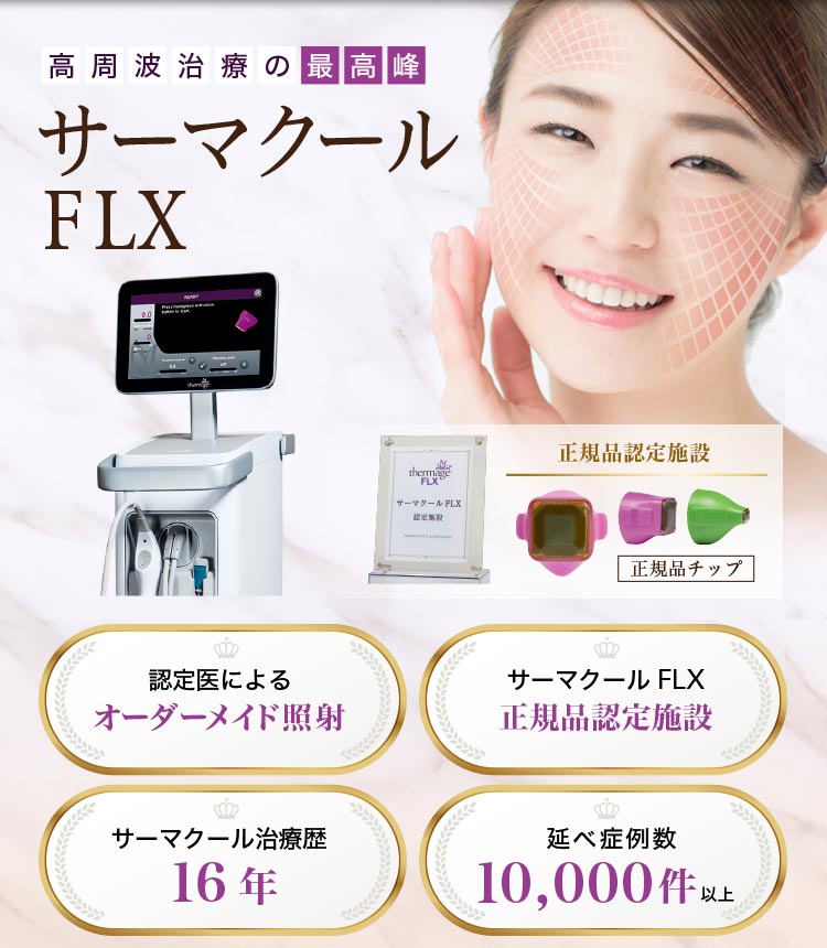 サーマクールFLX｜東京美容皮膚科クリニック｜港区浜松町