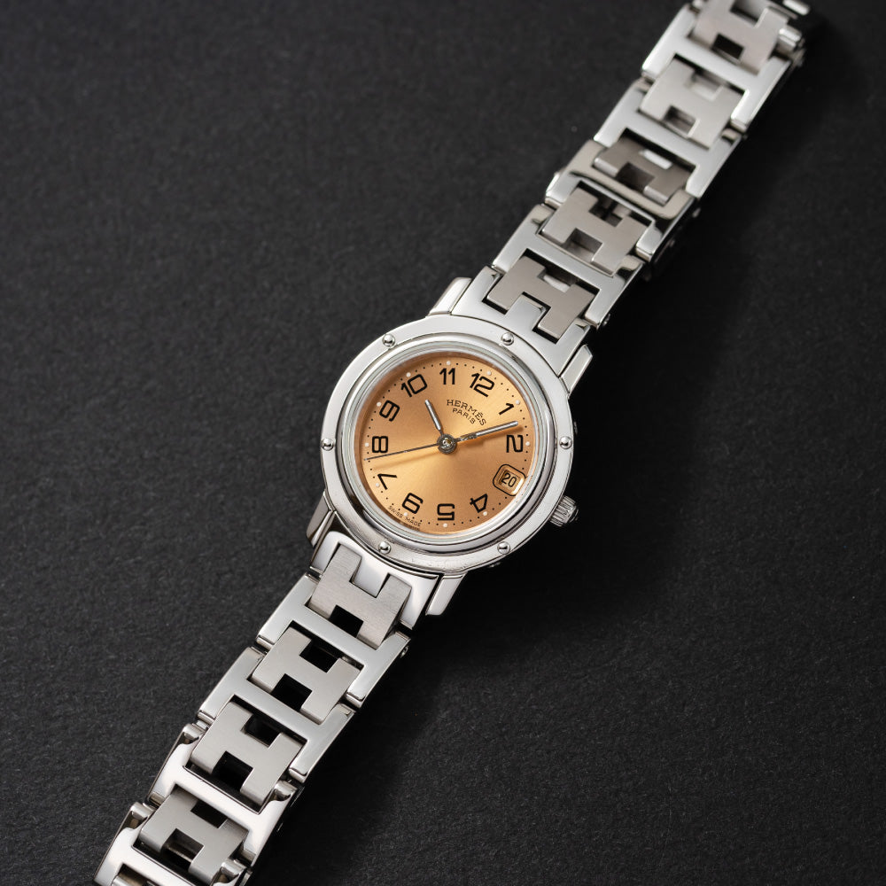 HERMES エルメス クリッパー CL4.210 No.6185 クオーツ 2000年代製