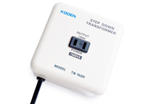 TA-1500 | 海外旅行用変圧器 | トロイダルトランスのKODEN