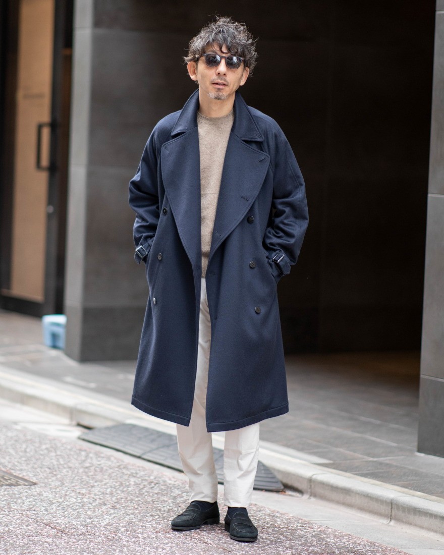 カシミヤ トレンチコート【総裏】｜ES:S（エス）｜TOKYOlife