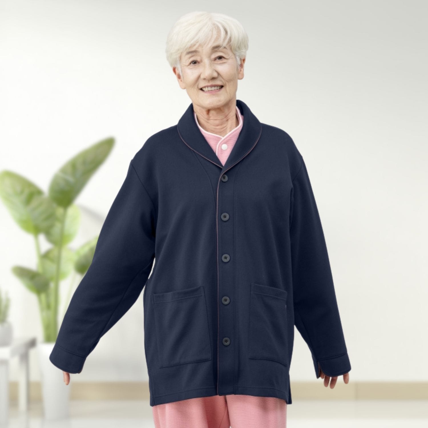 品番： CR839 】 男女兼用 ジャケット 検診 健診 人間ドック 冬用 防寒