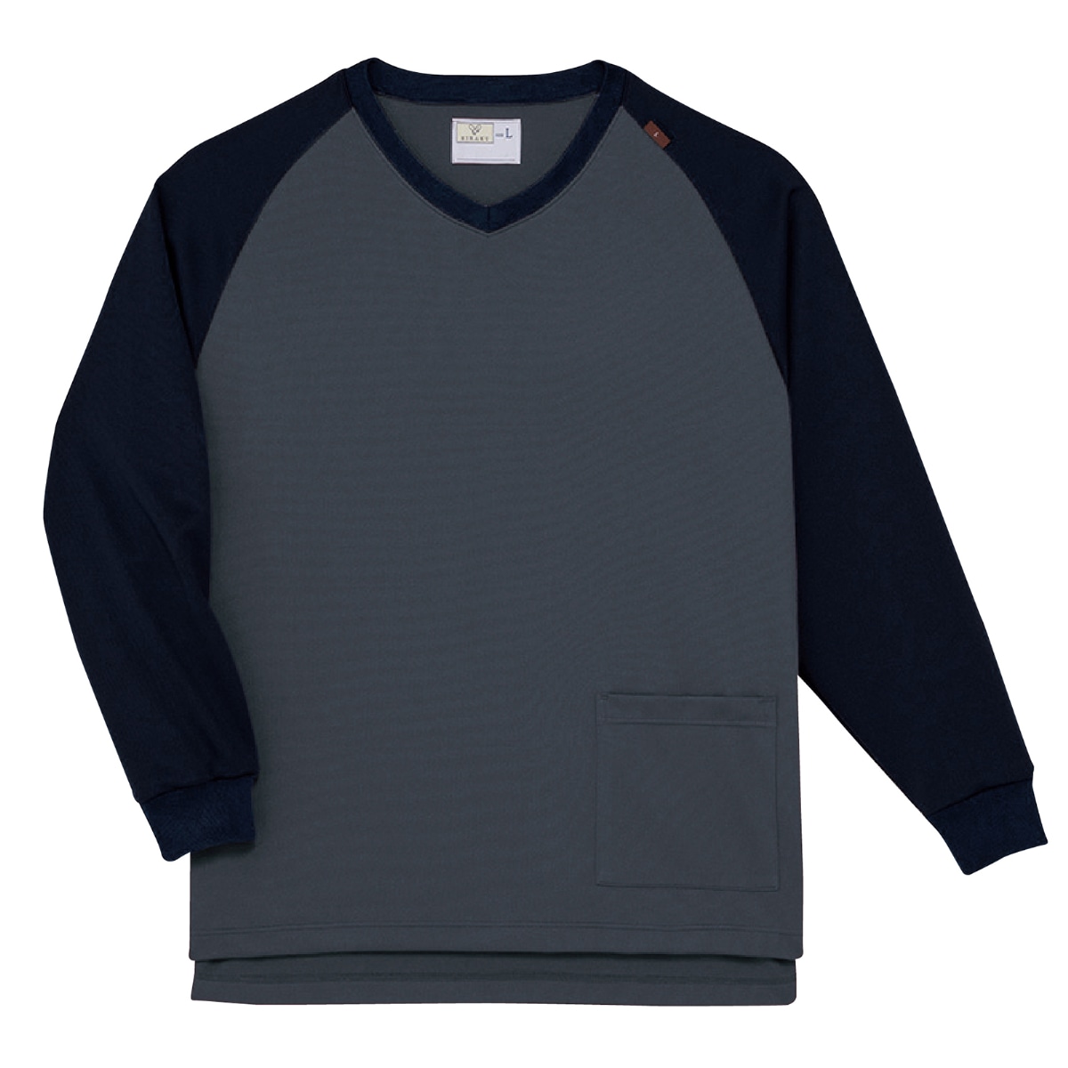 品番： CV207 】 男女兼用 トレーナー リハビリ 入院患者向け ポケット