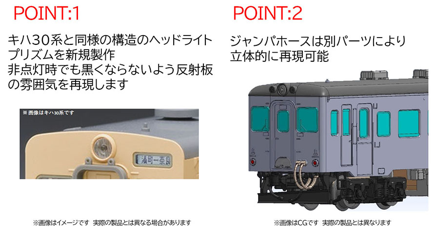 国鉄 キハ26形ディーゼルカー(急行色・一段窓)セット｜製品情報｜製品
