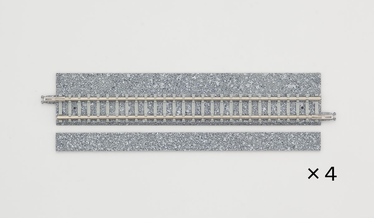 ワイドPCレールS140-WP(F)(ポイント分岐用)(4本セット)｜製品情報