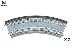 複線カーブレールDC465・428-45(F)(2本セット) ｜製品情報｜製品検索