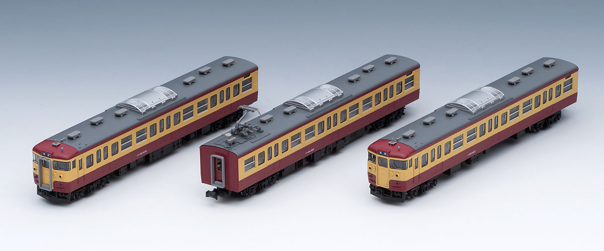 JR 115-1000系近郊電車(懐かしの新潟色・N40編成)セット｜製品情報