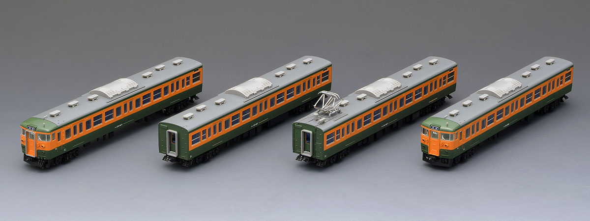 国鉄 115-300系近郊電車(湘南色)増結セットA ｜製品情報｜製品検索
