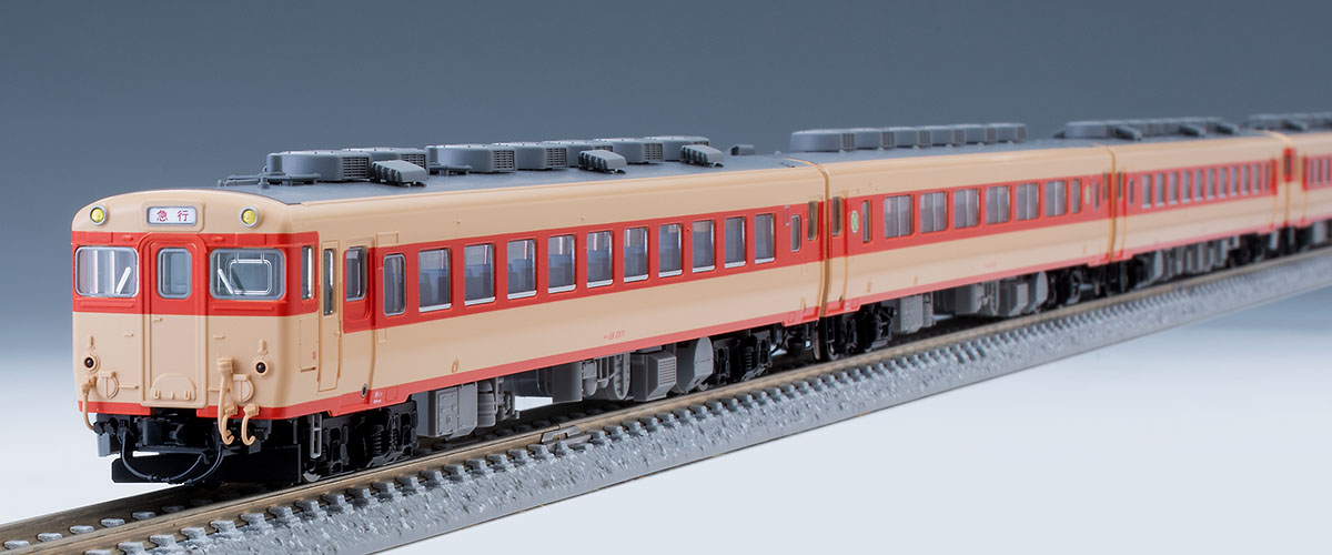 国鉄 キハ58系急行ディーゼルカー(ときわ)セット ｜製品情報｜製品検索