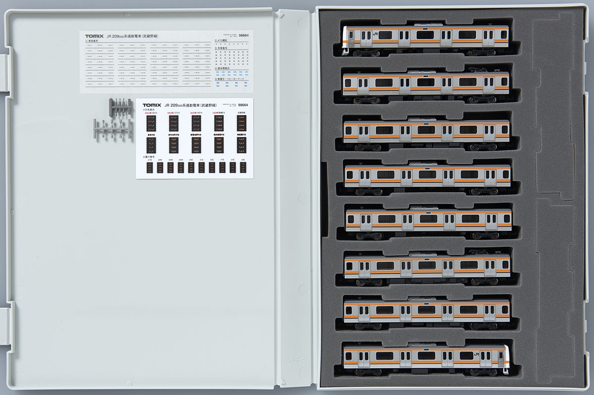 JR 209-500系通勤電車(武蔵野線・更新車)セット｜製品情報｜製品検索